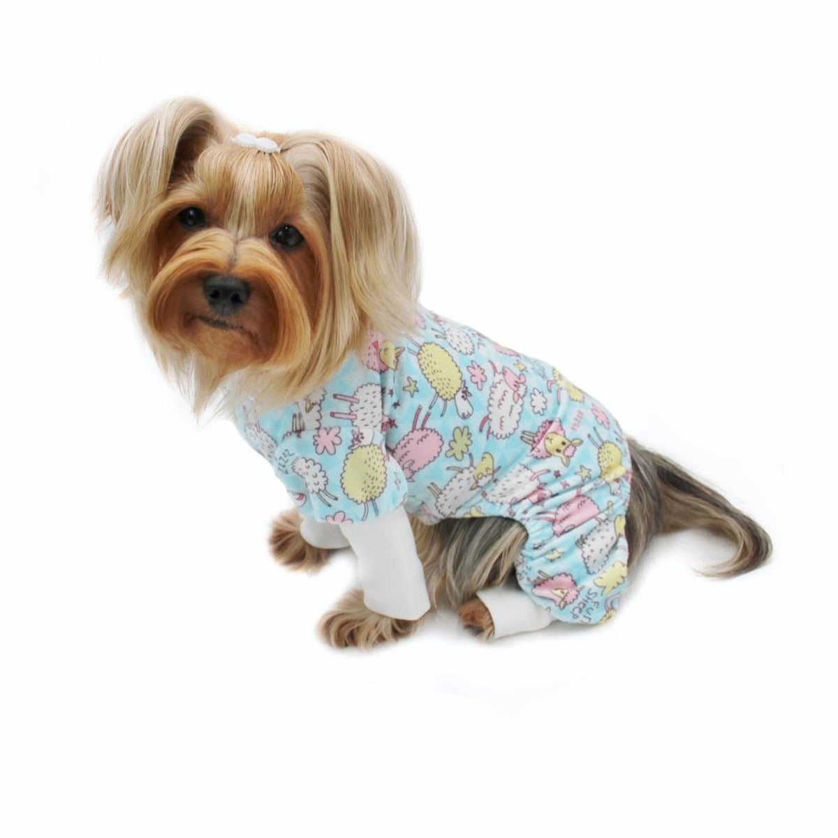 Ultra Soft Plush Minky Funny Sheep Pajamas - M