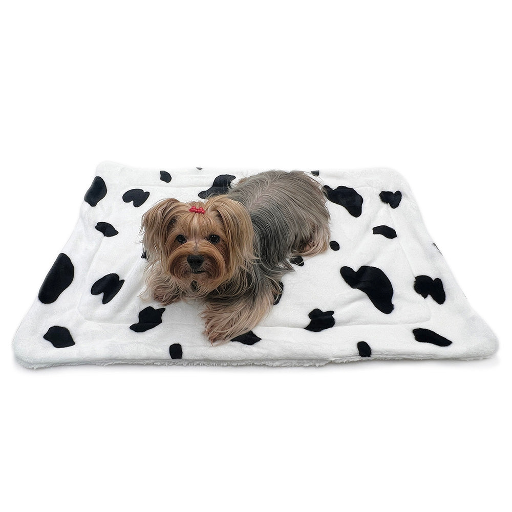 Ultra Plush Moo Cow Blanket - L